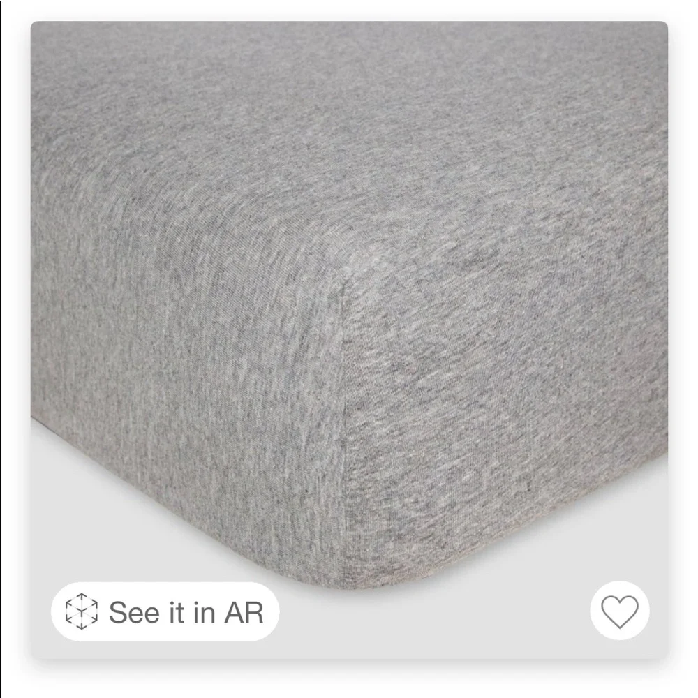Burt’s bees crib sheet